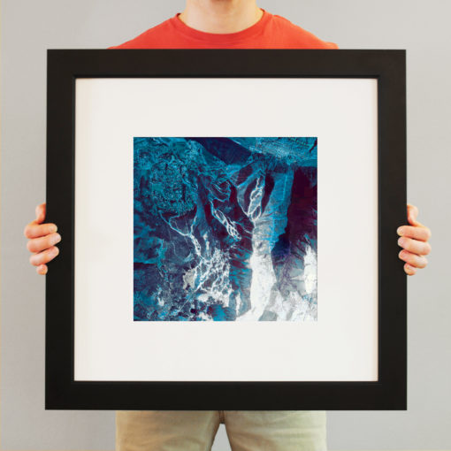Telluride, Colorado Satellite Art by City Prints - Image 3