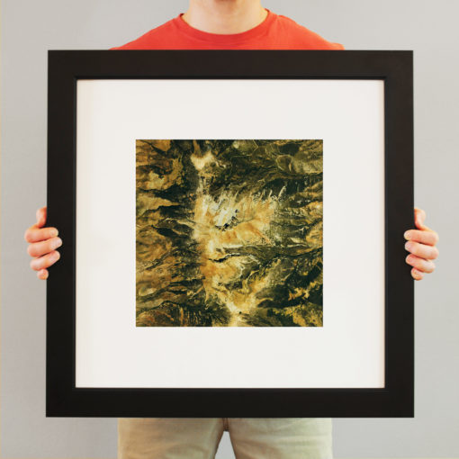 Wheeler Peak Satellite Art by City Prints - Image 3