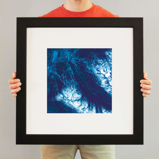 Whistler, British Columbia, Canada Satellite Art by City Prints - Image 3