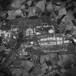 Charles de Gaulle Airport Satellite Art by City Prints