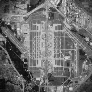 Dallas/Fort Worth International Airport by City Prints
