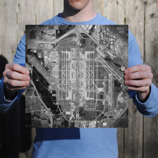 Dallas/Fort Worth International Airport by City Prints - Image 2