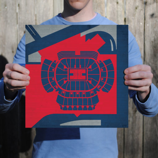 Philips Arena Map Art by City Prints - Image 2
