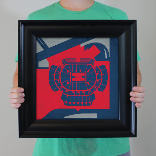 Philips Arena Map Art by City Prints - Image 4