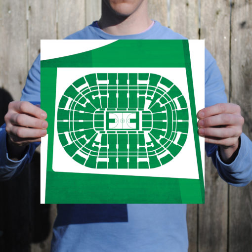 TD Garden Map Art by City Prints - Image 2