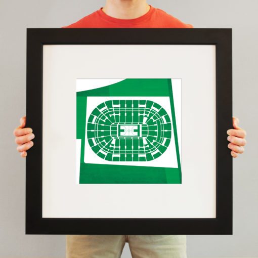 TD Garden Map Art by City Prints - Image 3