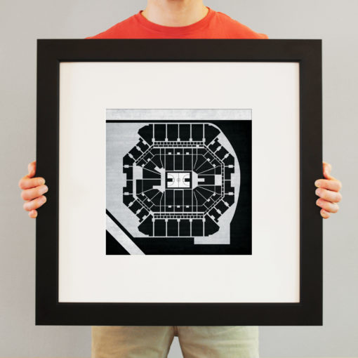 Barclays Center Map Art by City Prints - Image 3