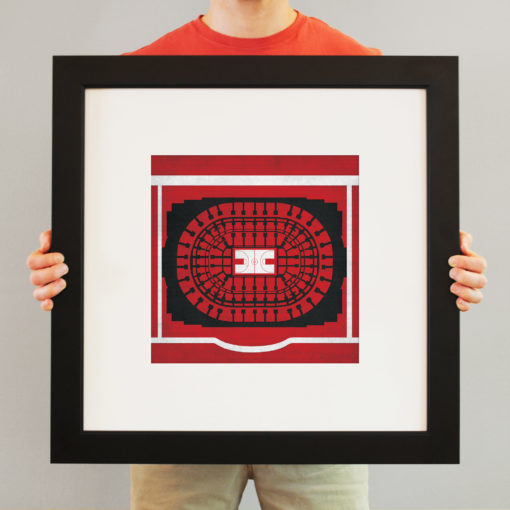 United Center Map Art by City Prints - Image 3