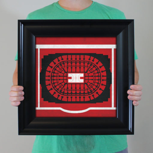 United Center Map Art by City Prints - Image 4