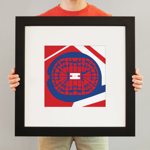 Staples Center Map Art by City Prints - Image 3