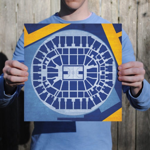 FedEx Forum Map Art by City Prints - Image 2