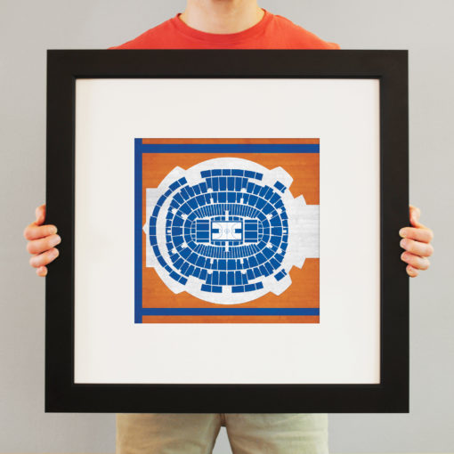 Madison Square Garden Map Art by City Prints - Image 3