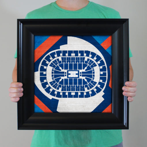 Chesapeake Energy Arena Map Art by City Prints - Image 4