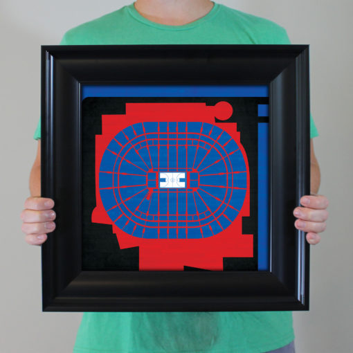 Wells Fargo Center Map Art by City Prints - Image 4