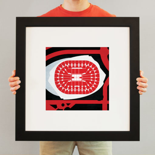 Moda Center Map Art by City Prints - Image 3