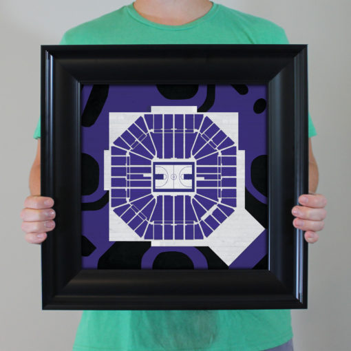Sleep Train Arena Map Art by City Prints - Image 4
