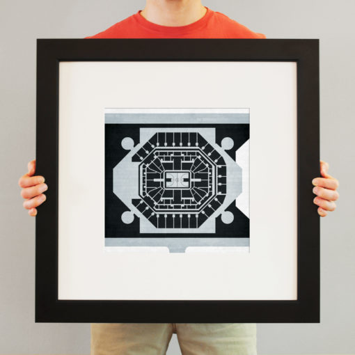 AT&T Center Map Art by City Prints - Image 3