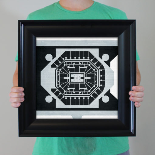 AT&T Center Map Art by City Prints - Image 4