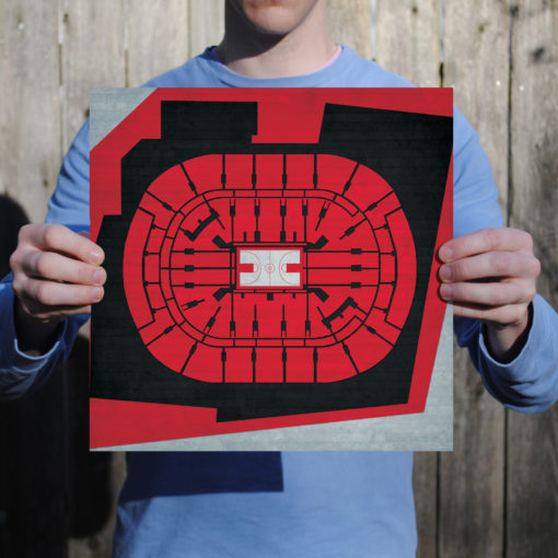 Air Canada Centre Map Art by City Prints - Image 2