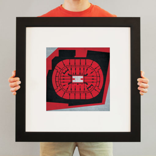 Air Canada Centre Map Art by City Prints - Image 3