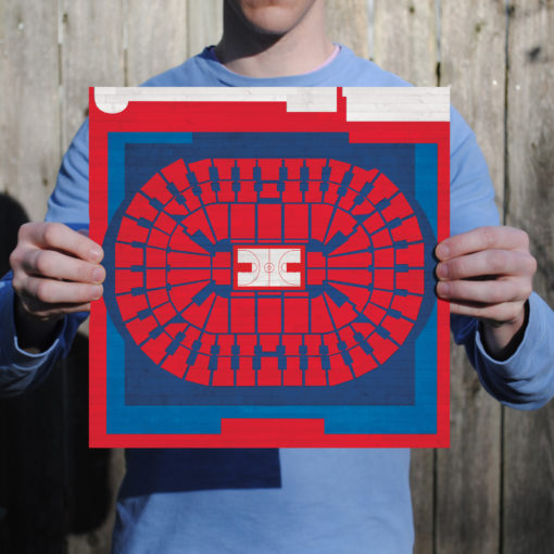 Verizon Center Map Art by City Prints - Image 2