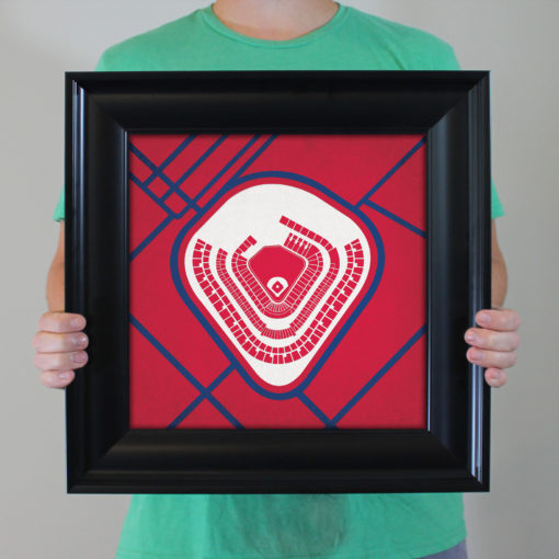 Angel Stadium of Anaheim Map Art by City Prints - Image 4