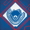 Globe Life Park in Arlington Map Art by City Prints