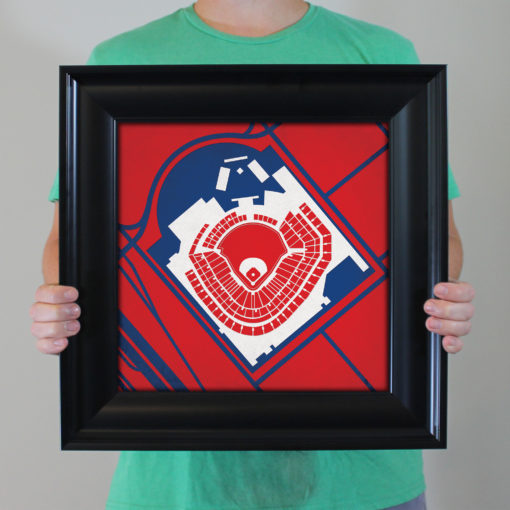 Turner Field Map Art by City Prints - Image 4