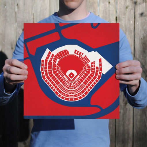 SunTrust Park Map Art by City Prints - Image 2