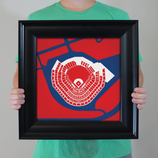 SunTrust Park Map Art by City Prints - Image 4