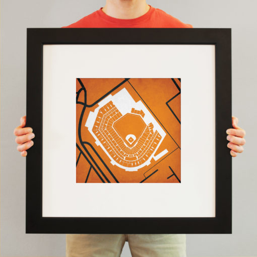 Oriole Park at Camden Yards Map Art by City Prints - Image 3