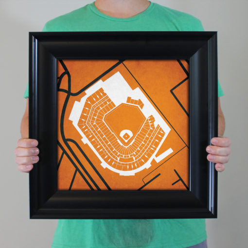 Oriole Park at Camden Yards Map Art by City Prints - Image 4