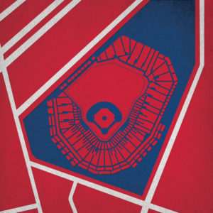 Fenway Park Map Art by City Prints