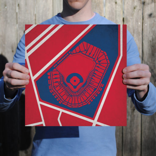 Fenway Park Map Art by City Prints - Image 2