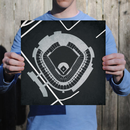 Guaranteed Rate Field Map Art by City Prints - Image 2