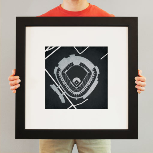 Guaranteed Rate Field Map Art by City Prints - Image 3
