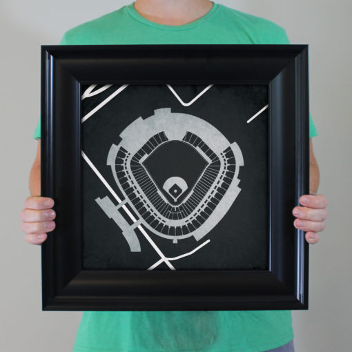 Guaranteed Rate Field Map Art by City Prints - Image 4