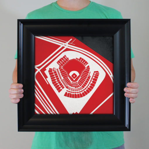 Great American Ball Park Map Art by City Prints - Image 4