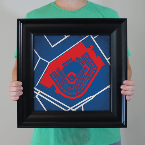 Progressive Field Map Art by City Prints - Image 4