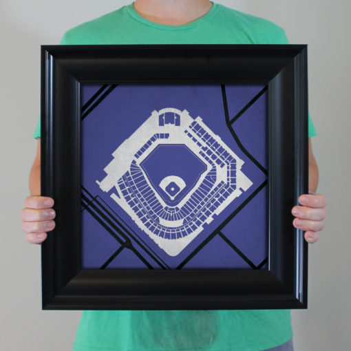 Coors Field Map Art by City Prints - Image 4