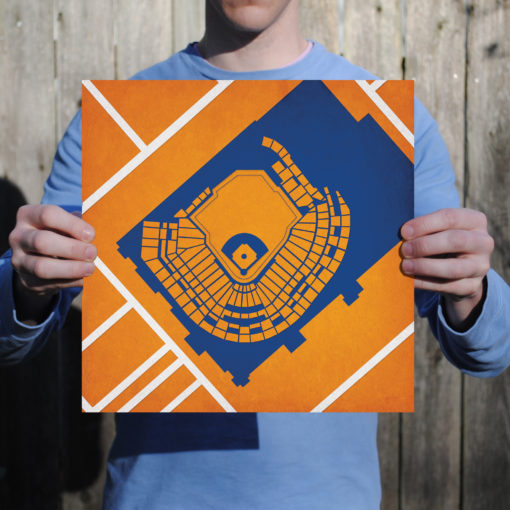 Minute Maid Park Map Art by City Prints - Image 2