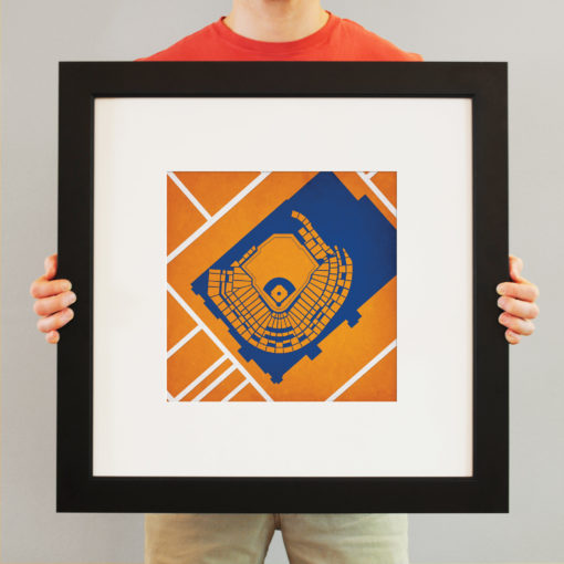 Minute Maid Park Map Art by City Prints - Image 3