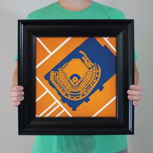 Minute Maid Park Map Art by City Prints - Image 4