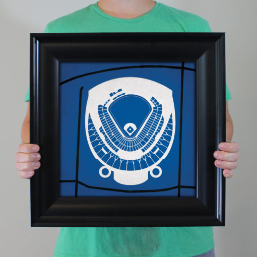 Kauffman Stadium Map Art by City Prints - Image 4