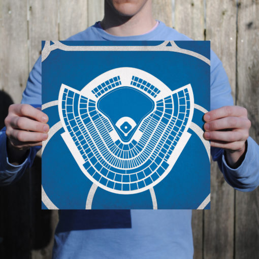 Dodger Stadium Map Art by City Prints - Image 2