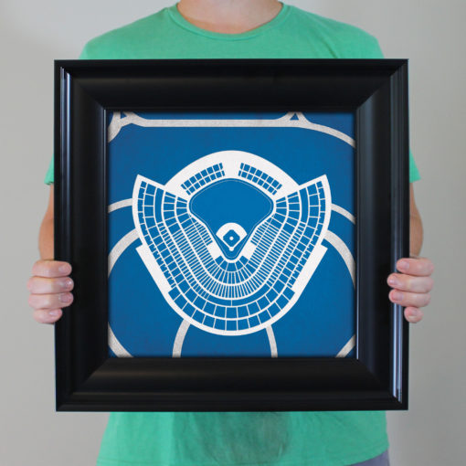 Dodger Stadium Map Art by City Prints - Image 4