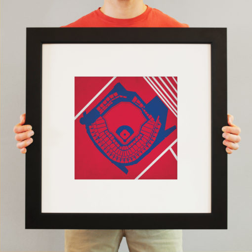 Target Field Map Art by City Prints - Image 3