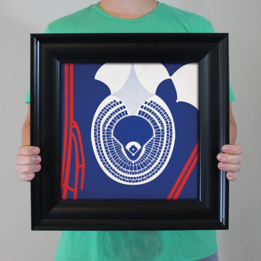 Olympic Stadium Map Art by City Prints - Image 4