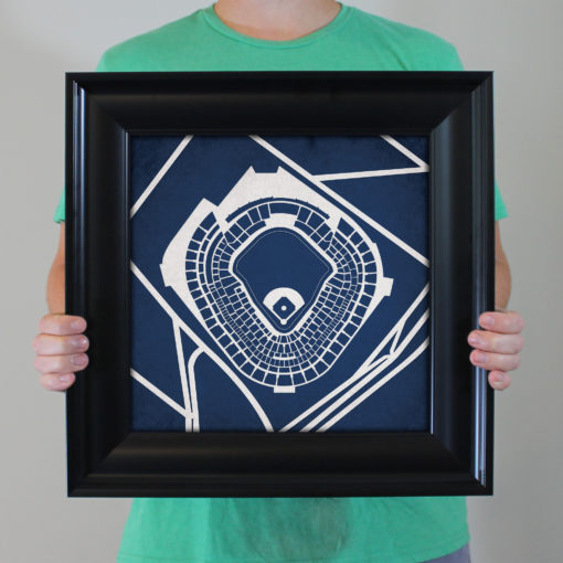 Yankee Stadium Map Art by City Prints - Image 4