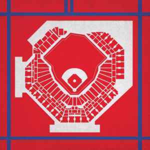Citizens Bank Park Map Art by City Prints
